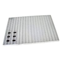 Kovová venkovní čisticí vstupní rohož FLOMA Grid - délka 40 cm, šířka 60 cm, výška 3 cm