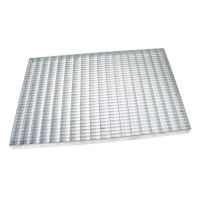 Kovová venkovní čisticí vstupní rohož FLOMA Grid - délka 40 cm, šířka 60 cm, výška 3 cm
