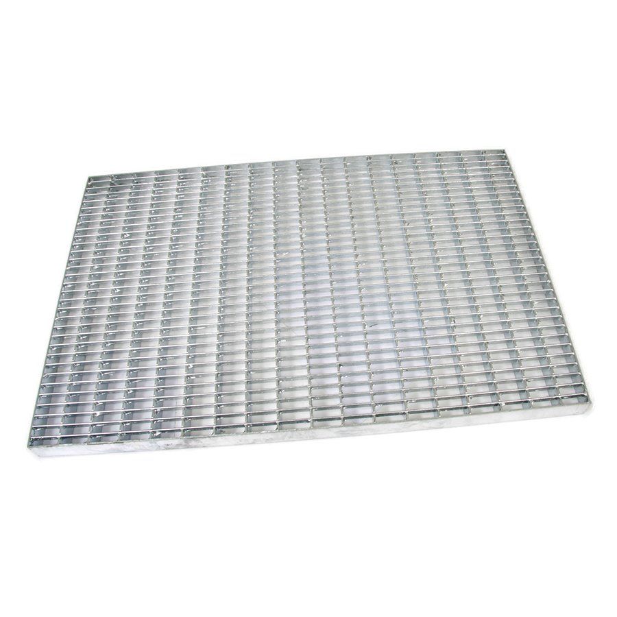 Kovová venkovní čisticí vstupní rohož FLOMA Grid - délka 40 cm, šířka 60 cm, výška 3 cm