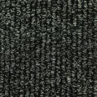 Textilní hliníková kartáčová vstupní rohož FLOMA Alu Low Extra - délka 100 cm, šířka 100 cm, výška 1 cm