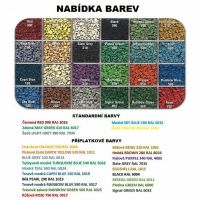 Černo-modrá gumová podlahová deska (puzzle - roh) FLOMA FitFlo SF1050 - délka 100 cm, šířka 100 cm, výška 1 cm