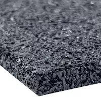 Antivibrační elastická tlumicí rohož (deska) z drásaniny FLOMA UniPad F700 - délka 200 cm, šířka 100 cm, výška 1 cm