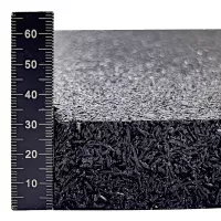 Antivibrační elastická tlumicí rohož (deska) z drásaniny FLOMA UniPad F700 - délka 200 cm, šířka 100 cm, výška 3 cm