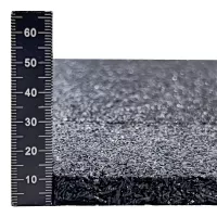 Antivibrační elastická tlumicí rohož (deska) z drásaniny FLOMA UniPad F570 - délka 200 cm, šířka 100 cm, výška 1 cm