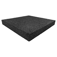 Antivibrační elastická tlumicí rohož (deska) z drásaniny FLOMA UniPad F570 - délka 200 cm, šířka 100 cm, výška 6 cm
