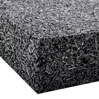 Antivibrační elastická tlumicí rohož (deska) z drásaniny FLOMA UniPad F570 - délka 200 cm, šířka 100 cm, výška 4 cm
