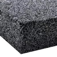 Antivibrační elastická tlumicí rohož (deska) z drásaniny FLOMA UniPad F570 - délka 200 cm, šířka 100 cm, výška 5 cm