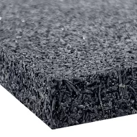 Antivibrační elastická tlumicí rohož (deska) z drásaniny FLOMA UniPad F700 - délka 200 cm, šířka 100 cm, výška 2 cm