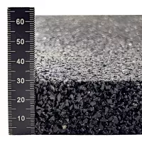 Antivibrační tlumicí rohož (deska) z granulátu FLOMA UniPad S650 - délka 200 cm, šířka 100 cm, výška 3 cm