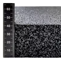 Antivibrační tlumicí rohož (deska) z granulátu FLOMA UniPad S730 - délka 200 cm, šířka 100 cm, výška 4 cm