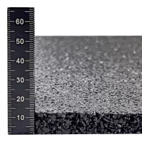Antivibrační tlumicí rohož (deska) z granulátu FLOMA UniPad S650 - délka 200 cm, šířka 100 cm, výška 1,25 cm