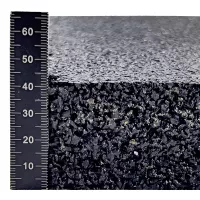 Antivibrační tlumicí rohož (deska) z granulátu FLOMA UniPad S650 - délka 200 cm, šířka 100 cm, výška 4 cm