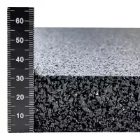 Antivibrační tlumicí rohož (deska) z granulátu FLOMA UniPad S850 - délka 200 cm, šířka 100 cm, výška 3 cm