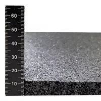 Antivibrační tlumicí rohož (deska) z granulátu FLOMA UniPad S1000 - délka 200 cm, šířka 100 cm, výška 1,25 cm