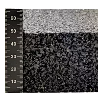 Antivibrační tlumicí rohož (deska) z granulátu FLOMA UniPad S650 - délka 200 cm, šířka 100 cm, výška 5 cm