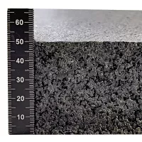 Antivibrační tlumicí rohož (deska) z granulátu FLOMA UniPad S1000 - délka 200 cm, šířka 100 cm, výška 5 cm