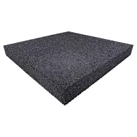Antivibrační tlumicí rohož (deska) z granulátu FLOMA UniPad S650 - délka 200 cm, šířka 100 cm, výška 6 cm