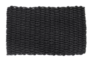 Černá vstupní rohož FLOMA Robust - 45 x 75 x 2 cm