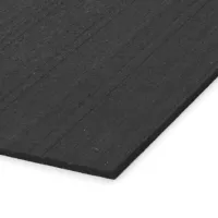 Gumová antivibrační tlumicí modulová puzzle rohož (roh) FLOMA UniPad S850 - délka 100 cm, šířka 100 cm, výška 0,8 cm