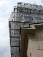 Ocelový pozinkovaný svařovaný podlahový rošt (30/3, 34/38) FLOMA WeGr - délka 30 cm, šířka 100 cm, výška 3 cm