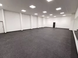 Černo-modrá gumová podlahová deska FLOMA FitFlo SF1050 - délka 200 cm, šířka 100 cm, výška 1,6 cm