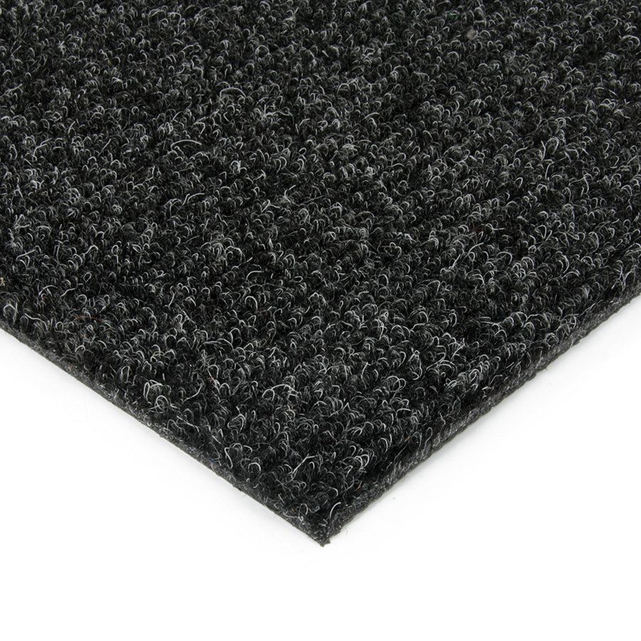Černá kobercová čisticí zóna FLOMA Catrine - délka 150 cm, šířka 200 cm, výška 1,35 cm