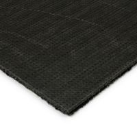 Černo-hnědá kobercová čisticí zóna FLOMA Catrine - délka 50 cm, šířka 200 cm, výška 1,35 cm