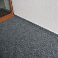 Černo-hnědá kobercová čisticí zóna FLOMA Catrine - délka 50 cm, šířka 200 cm, výška 1,35 cm