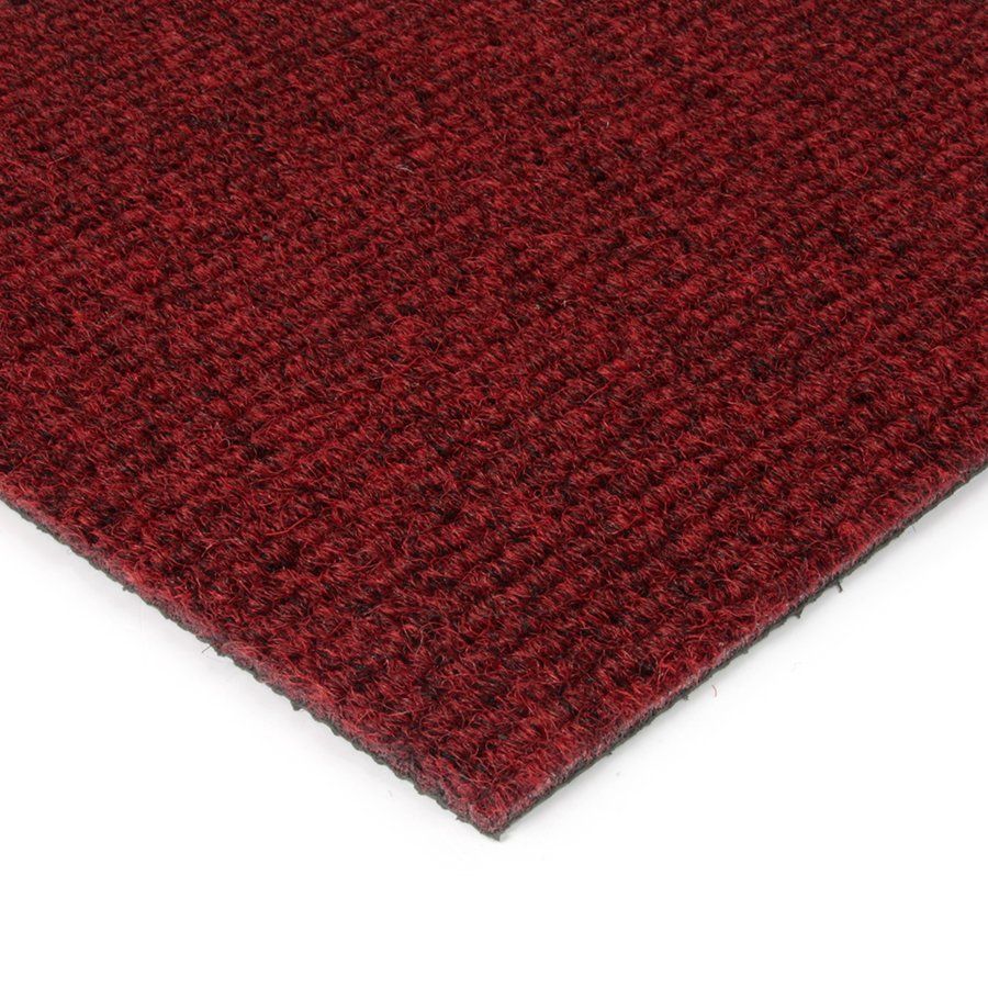 Červená kobercová čisticí zóna FLOMA Catrine - délka 100 cm, šířka 200 cm, výška 1,35 cm