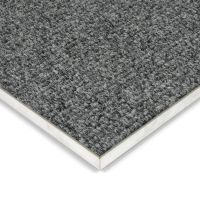 Šedá kobercová čisticí zóna FLOMA Catrine - délka 50 cm, šířka 100 cm, výška 1,35 cm