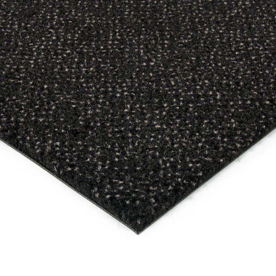 Černá kobercová čisticí zóna FLOMA Cleopatra Extra (Bfl-S1) - délka 150 cm, šířka 200 cm, výška 0,9 cm