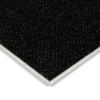 Černá kobercová čisticí zóna FLOMA Cleopatra Extra (Bfl-S1) - délka 100 cm, šířka 100 cm, výška 0,9 cm