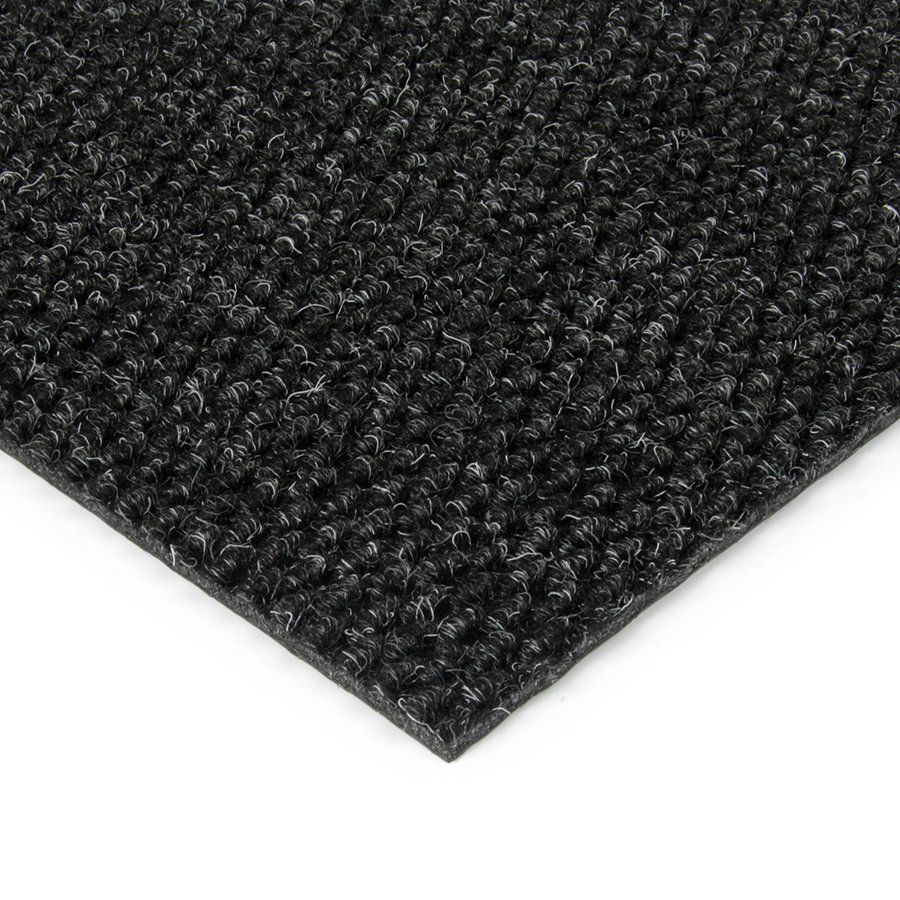 Černá kobercová zátěžová čisticí zóna FLOMA Fiona - délka 50 cm, šířka 100 cm, výška 1,1 cm