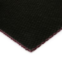 Červená kobercová zátěžová čisticí zóna FLOMA Fiona - délka 150 cm, šířka 100 cm, výška 1,1 cm