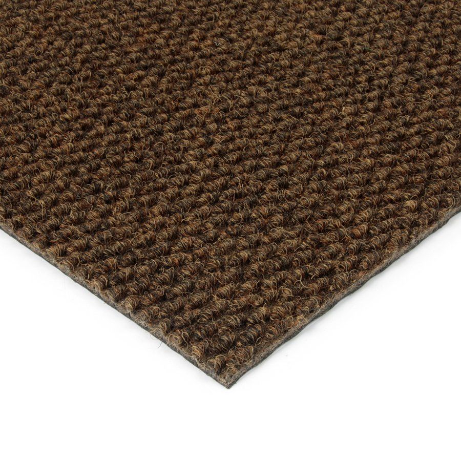 Hnědá kobercová zátěžová čisticí zóna FLOMA Fiona - délka 50 cm, šířka 100 cm, výška 1,1 cm