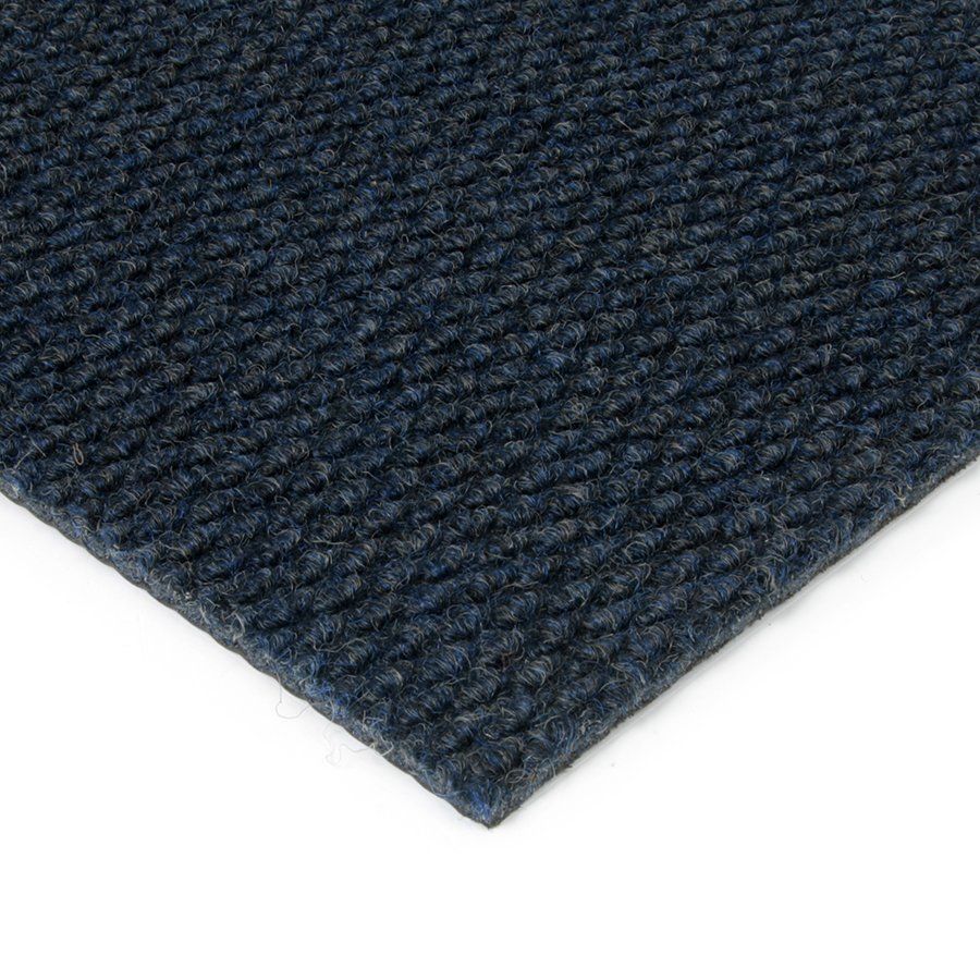 Modrá kobercová zátěžová čisticí zóna FLOMA Fiona - délka 50 cm, šířka 200 cm, výška 1,1 cm