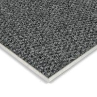 Šedá kobercová zátěžová čisticí zóna FLOMA Fiona - délka 200 cm, šířka 100 cm, výška 1,1 cm