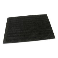 Kokosová čistící venkovní vstupní rohož FLOMA Stripes - délka 40 cm, šířka 60 cm, výška 2,2 cm