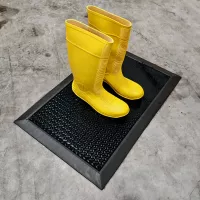 Dezinfekční rohož (vana) na boty, obuv, podrážky SD-04 - délka 52,5 cm, šířka 80 cm, výška 1,6 cm