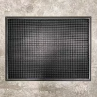 Gumová dezinfekční rohož (vana) na boty, obuv, podrážky FLOMA SD-02 - délka 81 cm, šířka 61 cm, výška 1,9 cm