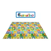 Pěnová skládací dětská hrací podložka Casmatino Pexeso - délka 200 cm, šířka 140 cm, výška 1 cm F