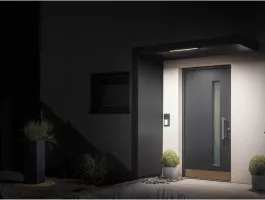 Vchodová stříška Guttavordach BS/B PLUS LED strip - 200 x 90 - antracit matný - levý boční modul + odtok