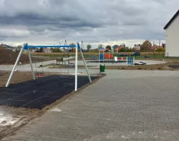 Gumová certifikovaná zatravňovací rohož FLOMA FlexMat - délka 100 cm, šířka 150 cm, výška 2,3 cm