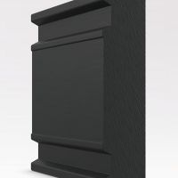 Gumová extra odolná ochrana zdí, stěn (svodidlo) FLOMA Heavy Duty - délka 300 cm, výška 20 cm, tloušťka 5 cm
