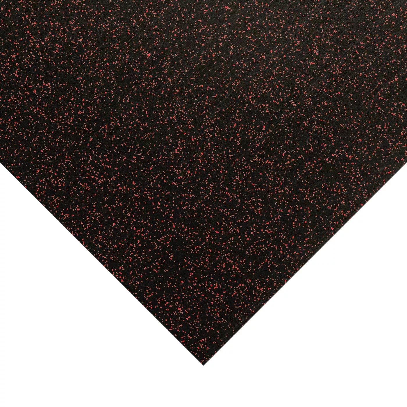 Černo-červená gumová podlahová deska (role) FLOMA FitFlo SM1050 - délka 10 m, šířka 125 cm, výška 1,2 cm