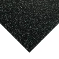 Černo-modrá gumová podlahová deska (role) FLOMA FitFlo SM1050 - 10 m x 125 cm x 0,5 cm