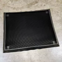 Gumová dezinfekční rohož (vana) na boty, obuv, podrážky FLOMA SD30 - délka 81 cm, šířka 98 cm, výška 4,7 cm
