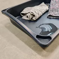 Plastová úkapová vana FLOMA ST10 - délka 45,5 cm, šířka 57,5 cm, výška 11 cm