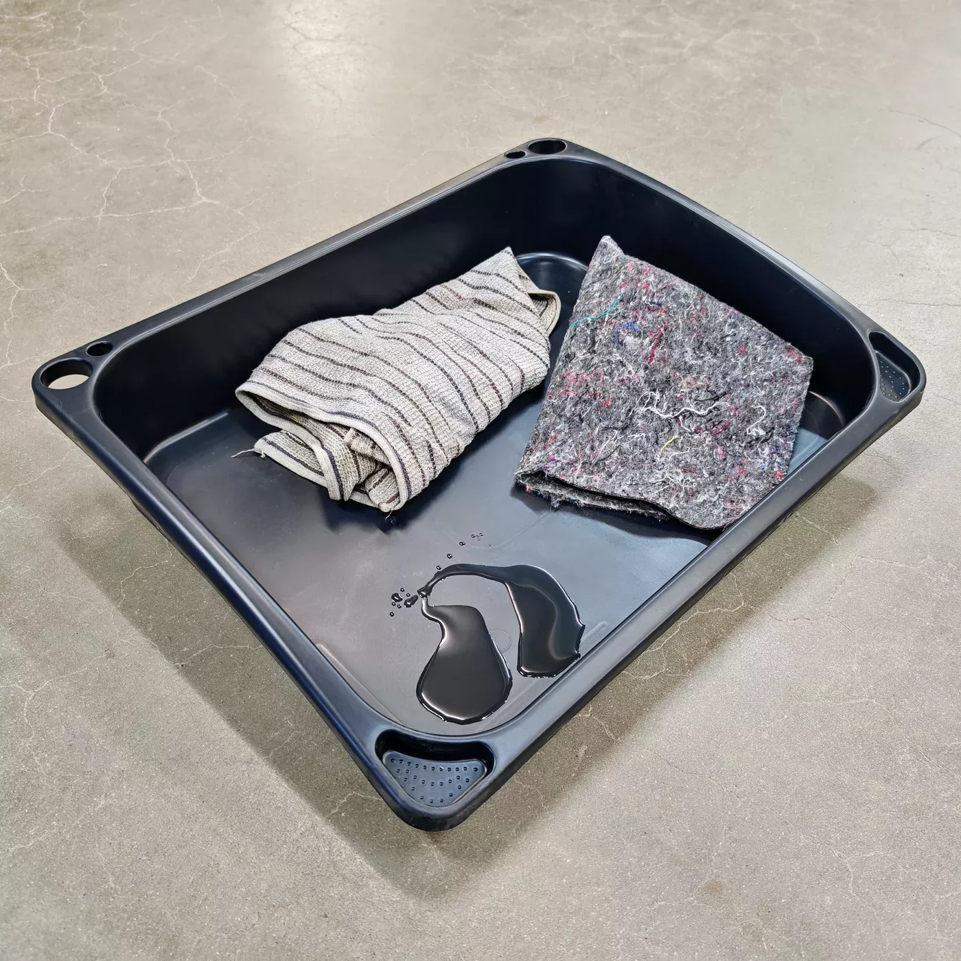 Plastová úkapová vana FLOMA ST10 - délka 45,5 cm, šířka 57,5 cm, výška 11 cm