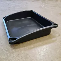 Plastová úkapová vana FLOMA ST10 - délka 45,5 cm, šířka 57,5 cm, výška 11 cm